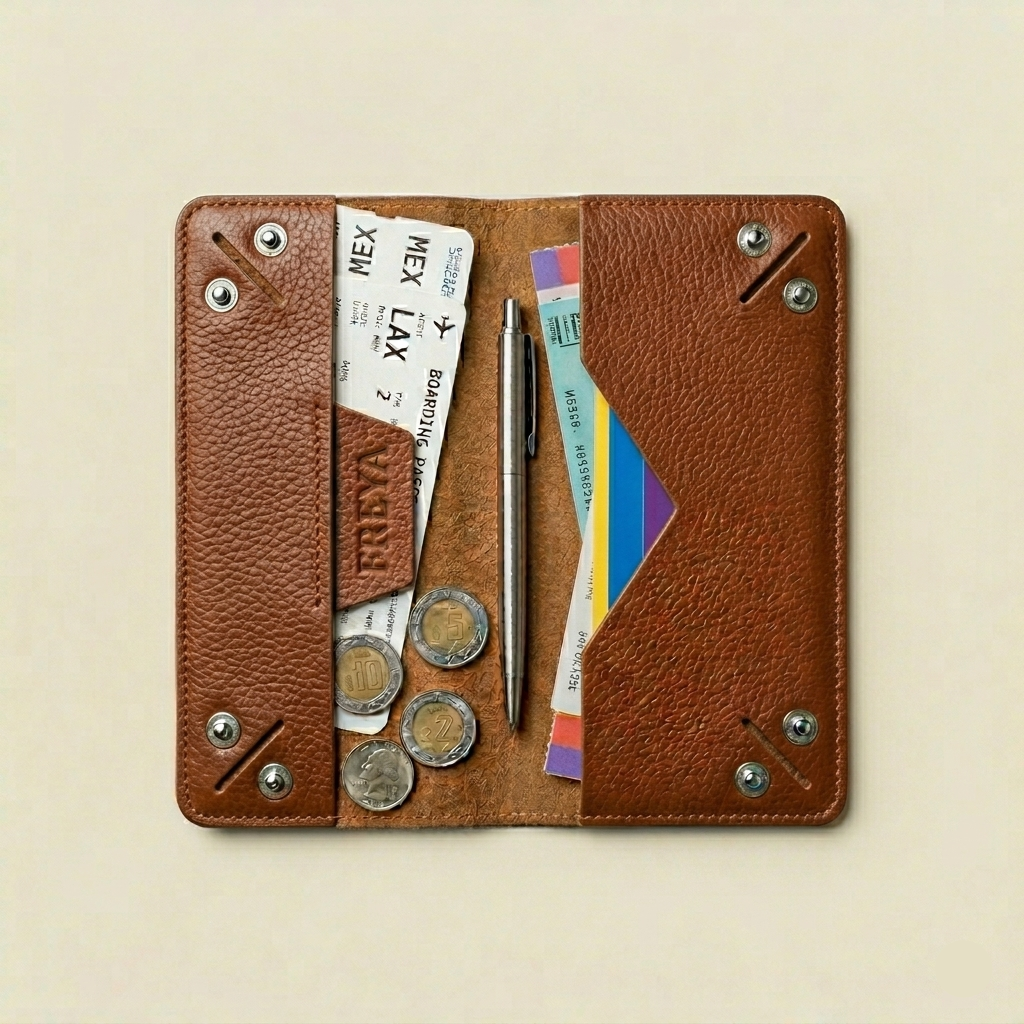 Cartera vacía bolsillos