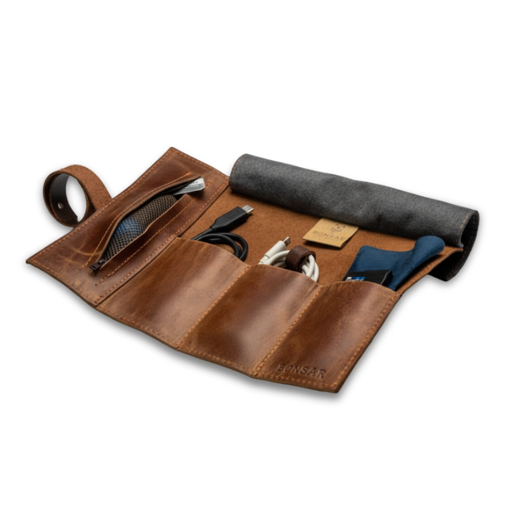 Porta Cables de piel