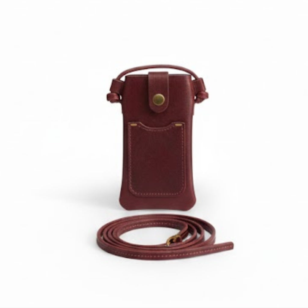 Porta celular de piel Lusaaset