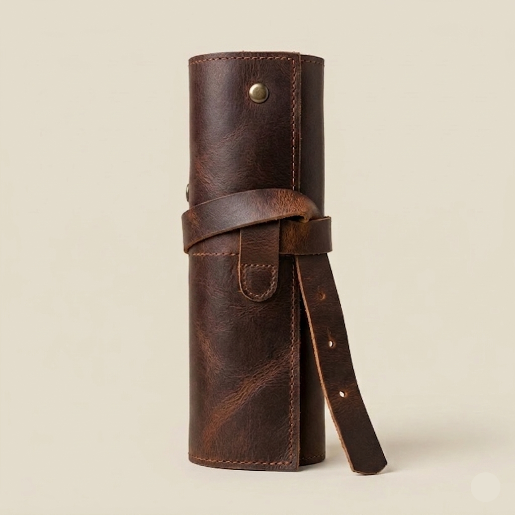 Lapicera de piel